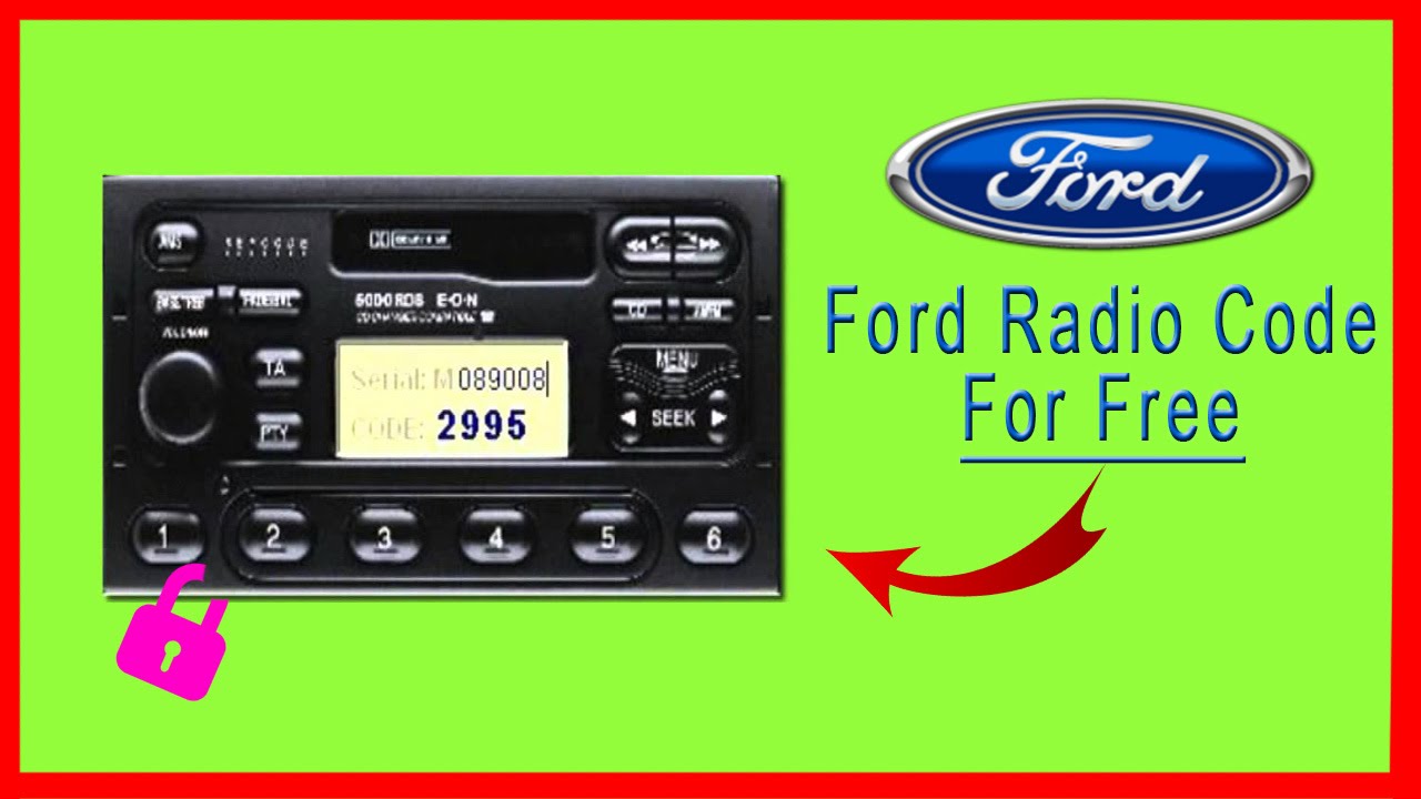 ford radio codes free